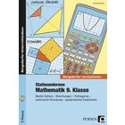Stationenlernen Mathematik, Buch inkl. CD, 9. Klasse