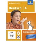 Alfons Lernwelt Deutsch 4 Schullizenz, DVD-ROM