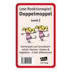 Lese-Reaktionsspiel: Doppelmoppel Level 2, 1.-4. Klasse