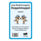 Lese-Reaktionsspiel: Doppelmoppel Level 3, 3.-4. Klasse