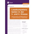 Lesekompetenz testen in der 3. und 4. Klasse