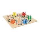 Riesen-Ludo 50x50 cm, Wrfelspiel, ab 5 Jahre