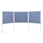 Compra Profi-Stellwnde Komplett-Set A, Stoffbezug grau