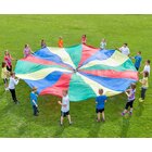Fallschirm-Schwungtuch,  7,3m, 18 Schlaufen mit Loch