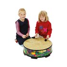 Groe Boden-Trommel, 56 cm Durchmesser, Hhe 20 cm, ab 5 Jahre