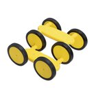 Maxi-Roller gelb, Doppel-Pedalroller, ab 5 Jahre