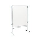 Trennwand-Tafel, Whiteboard, mit 2 Stativen, feststehend