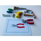 Werkzeuge - Paaren von Bild und Gegenstand, Kunststoffmodelle inkl. Bildkarten, ab 3 Jahre