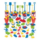 dantoy Sandspielzeug, Sandspiel Sortiment KIGA Packung 84 Teile