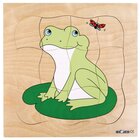 Lagenpuzzle Frosch, ab 4 Jahre