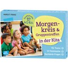 Morgenkreis und Gruppentreffen in der Kita, Karten