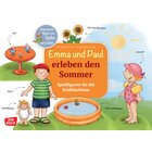 Emma und Paul erleben den Sommer. Spielfiguren für die Erzählschiene, 1-5 Jahre