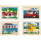 Fahrzeuge-Puzzle-Set, ab 2 Jahre