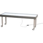 Groer Leuchttisch, 180 x 60 cm, hhenverstellbar 66,5 bis 83,5 cm
