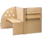 Krippenspielwand, Malen - Lesen, Farbe natur, Hhe 1 m