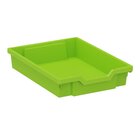 Kunststoffkasten Gre 1, hellgrn, 31cm breit, 42cm tief, 7,5 cm hoch