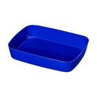 Materialschale blau, 20x15x4 cm