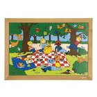 Puzzle Kinderaktivitten - Picknick, ab 3 Jahre