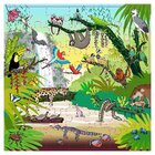 Vokabel-Puzzles Tropischer Regenwald, ab 4 Jahre