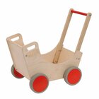 Puppenwagen aus Holz, ab 3 Jahre