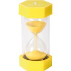 Mega Sanduhr 1 Minute gelb, 16 cm hoch