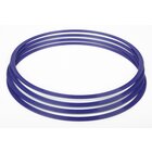 Gymnastik-Reifen, Flachreifen 40 cm blau (4 St�ck)