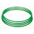 Gymnastik-Reifen, Flachreifen 40 cm grn (4 Stck)