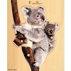 Holz-Puzzle realistisch Koala, Mutter mit Jungtier, ab 2 Jahre