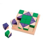 Jakolino, Legespiel mit 16 Holzwrfeln, ab 4 Jahre
