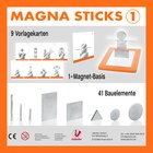 Magna Sticks 1, Magnetspiel mit Vorlagekarten, ab 4 Jahre