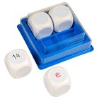 Wrfel beschreibbar (4 Stck, Kantenlnge 5cm) in Box