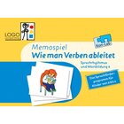 Kon-Lab Memospiel Wie man Verben ableitet, Lernspiel mit Anleitung f�r Eltern, 0-10 Jahre