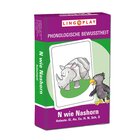 LingoCards N wie Nashorn, Anlegespiel, ab 5 Jahre