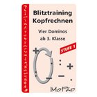 Blitztraining Kopfrechnen - Stufe 1, Kartenspiel, 3.-4. Klasse