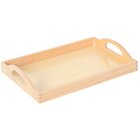 Montessori Holztablett klein 33,5 x 24cm