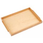 Einfaches Holztablett: gro, 44 x 31 x 3,5 cm