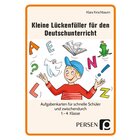 Kleine Lckenfller fr den Deutschunterricht, Karten-Set, 1. bis 4. Klasse