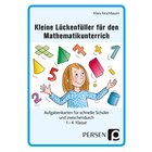 Kleine Lckenfller fr den Mathematikunterricht, Karten-Set, 1. bis 4. Klasse