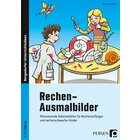 Rechen-Ausmalbilder, Buch, 1. und 2. Klasse