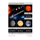 Schiebe- und Aufdeckspieleinlagen - Unser Sonnensystem, 4-6 Jahre