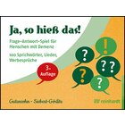 Ja, so hie� das!, Kartenspiel, Neuauflage Fr�hjahr 2026
