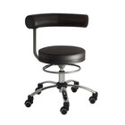 Sanus Gesundheitsstuhl  42-51 cm, Kunstleder schwarz, mit Rollstopp