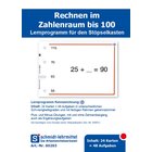 Stpselkarten Rechnen +, - bis 100