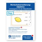 Stpselkarten 'Wortschatzerweiterung: Adjektive' (DaZ)