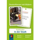 Deutschlernen mit Bildern - In der Stadt, Bildkarten, 3-6 Jahre