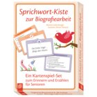 Sprichwort-Kiste zur Biografiearbeit, Kartenspiel-Set