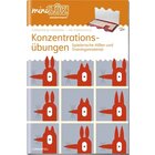 miniLÜK Konzentrationsübungen, Heft, Vorschule bis 2. Klasse