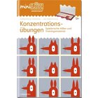 miniLK Konzentrationsbungen, Heft, Vorschule bis 2. Klasse