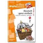 miniLK Deutsch ganz einfach - Wortschatz 2, bungsheft, ab 1. Klasse