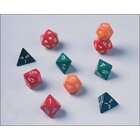 12 Zahlenwrfel von 1-20 aus Kunststoff 20 mm